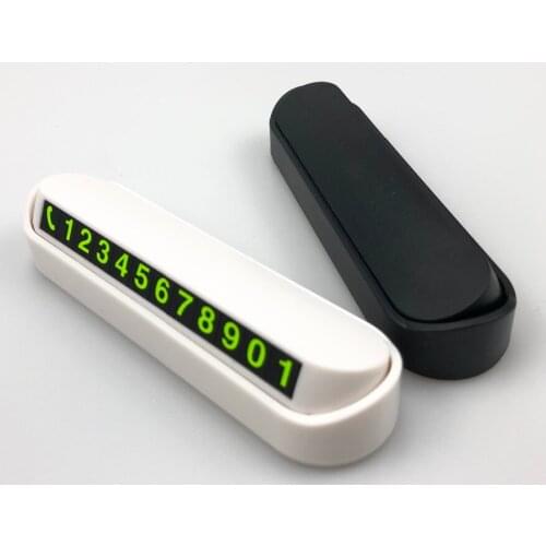 Car Temporary Parking phone Card For Nissan Quest GT-R 370Z Note Sway Micra Pulsar Maxima Terra KICKS IMQ Rogue Xmotion ARMADA