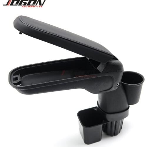 1pcs Car Black Central Console Armrest Storage Box For Suzuki Jimny 2019 2020 With USB Charging Charger