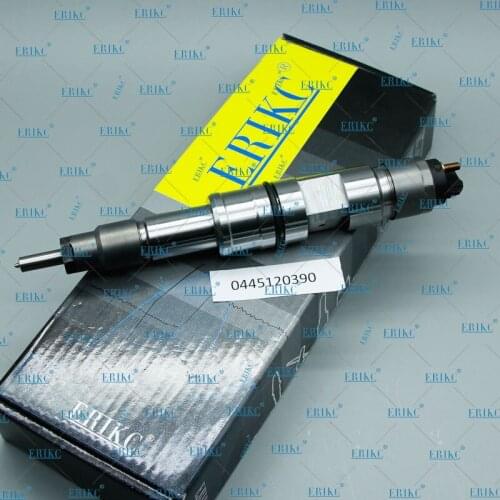 ERIKC Genuine Injector 0445120390 CR Spray Parts Injector Assy 0 445 120 390 Diesel Fuel Jet Injection 0445 120 390 Nozzle