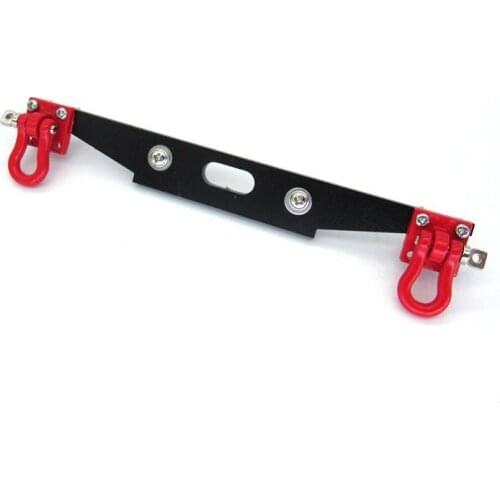 Metal Rear Bumper with Tow Hook for MN D90 D91 D99S MN90 MS 1/12 RC Car Upgrade Spare Parts Accessories