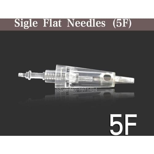 Mix sale 3F/5F/7F micro needles&permanent makeup needle professional digital eyebrow eyeline body tattoo round liner needle 300p