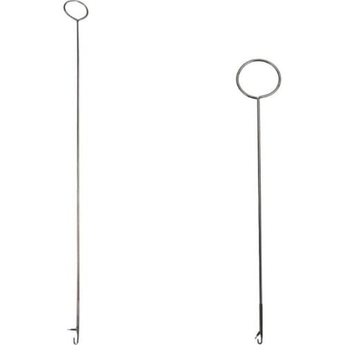 Stainless Steel Sewing Loop Turner Hook for Turning Fabric Tube Strap Belt Strip Handmade