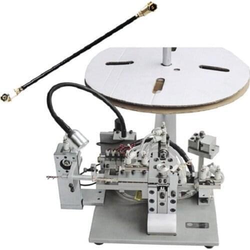 RF Micro Coaxial ipex connection machine for i-pex connector crimping