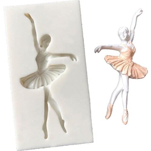 Silicone Mold For Jewelry Ballerina Girl Dancer Resin Silicone Mould Handmade Resin Epoxy Resin Molds