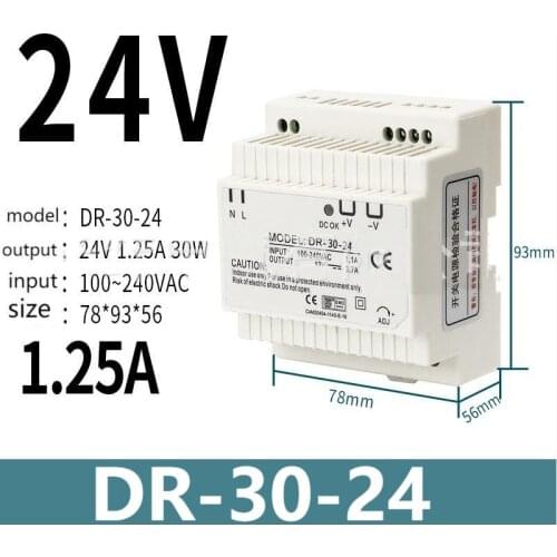 SUSWE 240-24 DC 120 / 75 24 V / 12 V / 48 V rail 10A / 5A switching power supply DRP / EDR