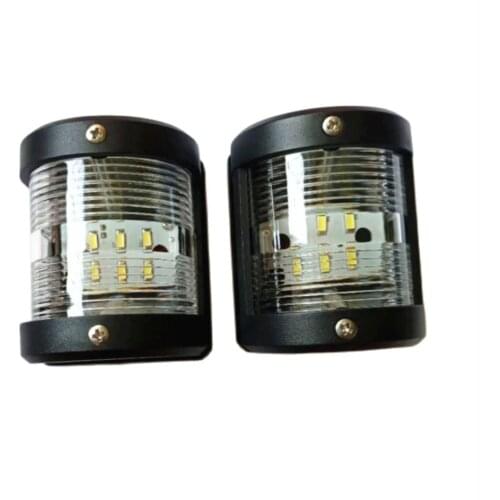 LED Masthead Stern Light One Pair Marine Boat Yacht Navigation Light 2pcs