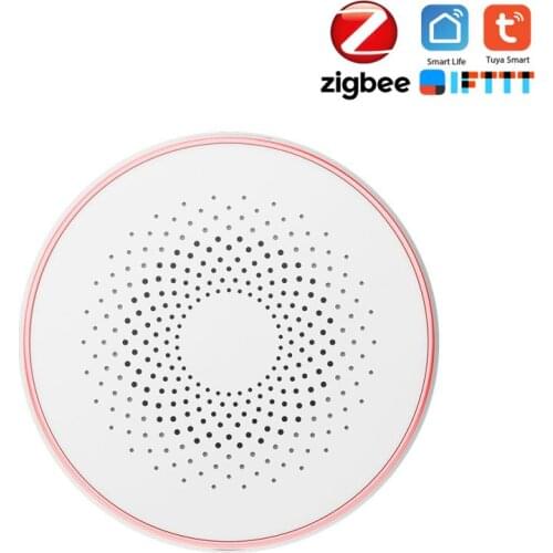 Tuya Smart Sensor Zigbee Siren Wireless Linkage Smart Sound And Light Alarm Horn Siren Remote Control Smart Home Kit