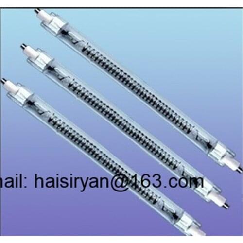 Top quality halogen infrared quartz twin tube bulbs for drying oven