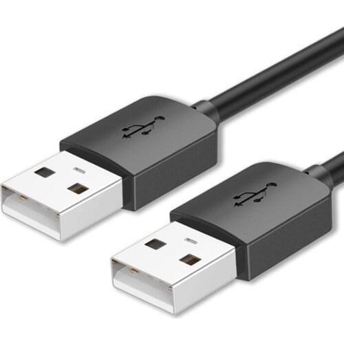 High Quality USB 2.0 Male to Male Data Cable Cord Aux Cable USB2.0 Extension Data Cable USB 2.0 Type A Male to USB Male Adapter