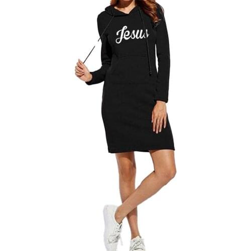 2021 New Spring Robe Femme Hoodies Dress Women Sweatshirt Long Sleeve Pocket Pullover Tops Plus Size Casual Women Clothing