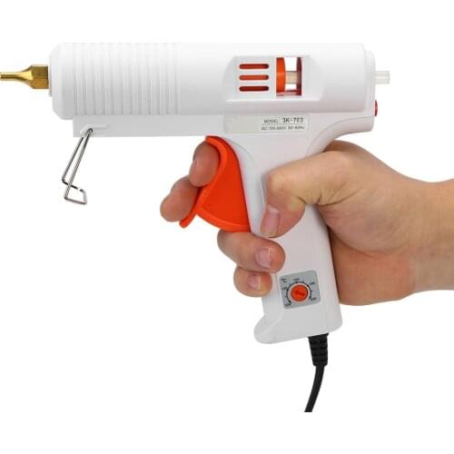 20W/ 80-120W/ 110W/ 120W Professional Hot Melt Glue Gun Adjustable Constant Temperature Heater Craft Repair Tool Fit 11mm/ 7mm