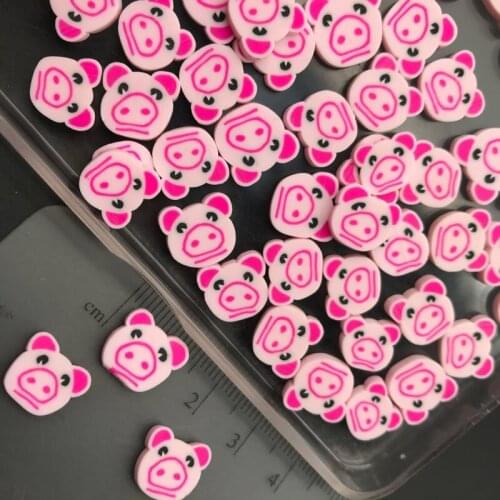 60g Pig Polymerclay,Soft Clay Sprinkles For Kids Diy/Craft Diy Making/Nail Art/Scrapbook Decoration/Craft Filler wholesale