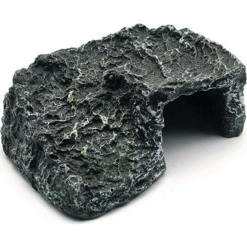 Aquarium Turtle Basking Climbing Platform Turtle Tank Basking Island Stone Aquarium Cave Decoration For Turtle Repitle Fish