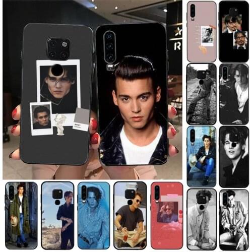 Johnny depp Phone Case For Huawei Honor 7A 7C ru 5.7 8 8x 9 10 20lite 10i 20i Honor Play 6.3