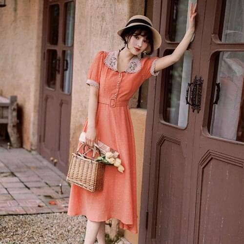 Летние платья с принтом DANDELION GIRL China At AliExpress