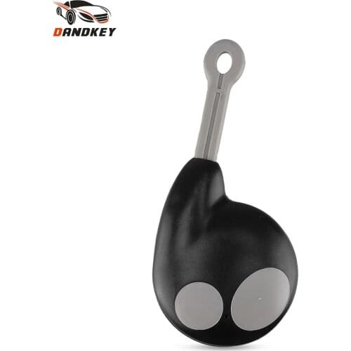 Dandkey 10pcs Replacement Remote Key Shell For Toyota 2 Buttons Smart Auto Car Keys Fob Cover Keychain For Honda Cobra Alarm Key