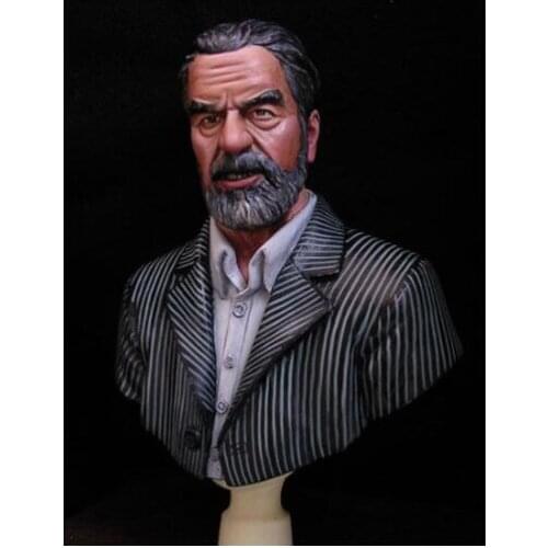 New Unassembled 1/ 10 The trial of Saddam Hussein bust Resin Kit DIY Toys Unpainted resin model