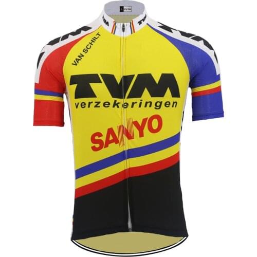 Classic Cycling Jersey 2020 Retro Ropa Ciclismo MenS Short Sleeve Mountain Bike Outdoor Sports Bicycle Clothes Can Be Customize