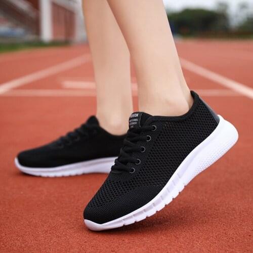 Women Sneakers Breathable Comfortable Running Shoes Outdoor Lightweight Ladies Casual Walking Sneakers Women Non-slip Sport Shoe