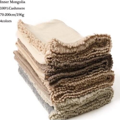 New 100 Cashmere Scarf Winter Women For ladies hooked fringe scarf Warm Fashion autumn knitted shawl high quality Wrap Maxi