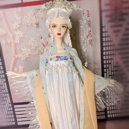 Blyth 1/6 1/4 1/3 BJD Clothes Figure Doll Accessories Chinese Ancient Costume Hanfu Fairy Dress for BJD/SD YOSD MSD SD13 C0736