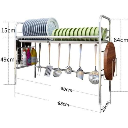 Rangement Organisateur Fridge Organizer Stainless Steel Mutfak Cuisine Cozinha Cocina Organizador Kitchen Storage Rack Holder