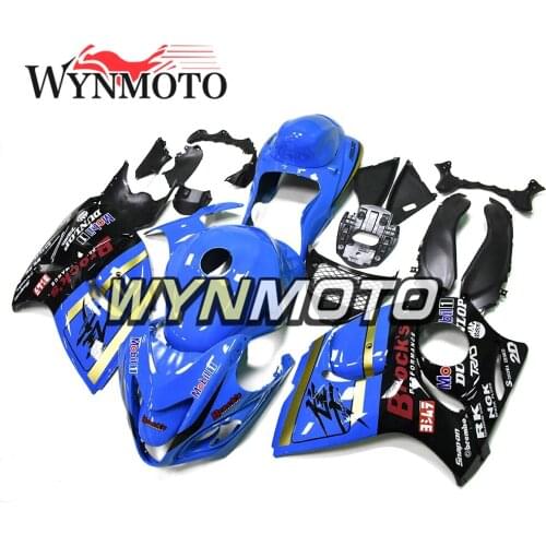 Complete Blue Hulls For GSXR1300 2008 09 10 11 12 13 14 15 16 Injection ABS Plastics Full Fairings Cowlings Bodywork Covers