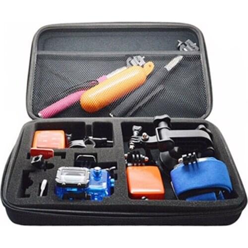 Portable Action Camera Case For Gopro Accessories Small Medium Large Size Anti-shock Storage Bag For Gopro Hero 2/3+/4