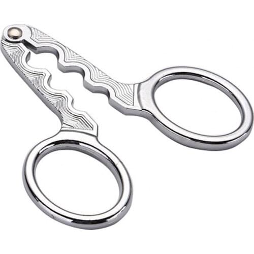 Clamp Uneasy to Break Convenient Zinc Alloy Melon Walnut Nut Cracker Pine Nuts Grapefruit Shell Opener Flexible Metal Nuts Plier