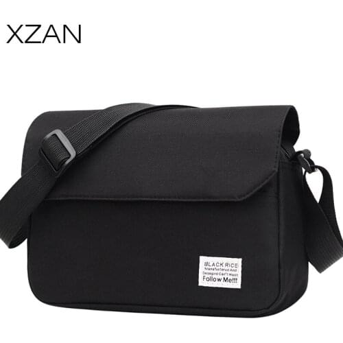 Famous Brand Mens Messenger Bags Casual Nylon Shoulder Bag Light Weight Simple Style Crossbody Bags Totes Large Capacity bolsa