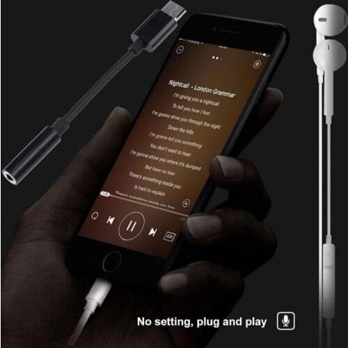 Type-C To 3.5mm Jack Converter Earphone Audio Adapter Cable Stereo Plug Adapter Jack For Android Headphone Adapter Accessories