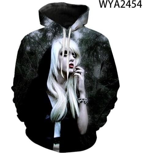 Men Women Children Fashion Hoodies Gothic 3D Printed Sweatshirts Pullover Long Sleeve Boy Girl Kids Streetwear Casual Coat