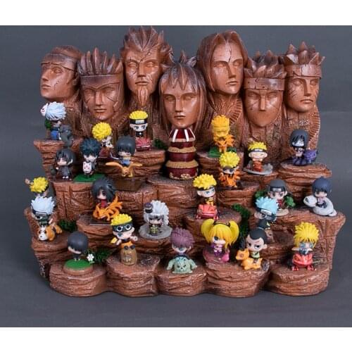 [VIP] Five Shadow Mountain Resin Scene Statue Action Figure Model Toy For Desktop Decoration Collection model gift