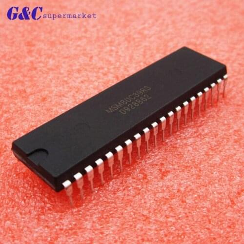 1/5PCS MSM80C39RS M80C39 40PINS CMOS 8-bit HIGH QUALITY IC diy electronics
