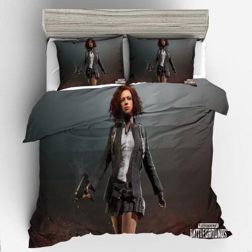 3D Design Digital Printing Bedding Set Duvet Cover Pillowcase Bedclothes Dropshipping Gife Game Queen size 2020014