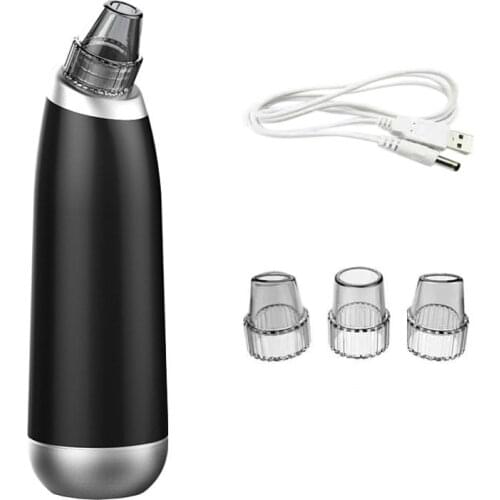 Blackhead Remover Face Deep Nose Cleaner Pore Acne Pimple Removal Vacuum Suction Facial Clean Skin Tool