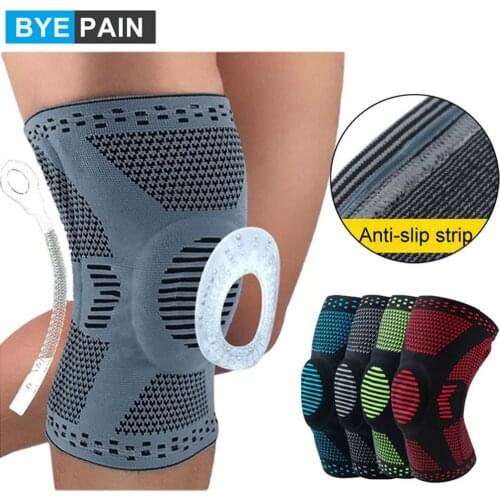 BYEPAIN Professional Knee Brace,Knee Compression Sleeve Support with Patella Gel Pads & Side Stabilizers,Medical Grade Knee Pads
