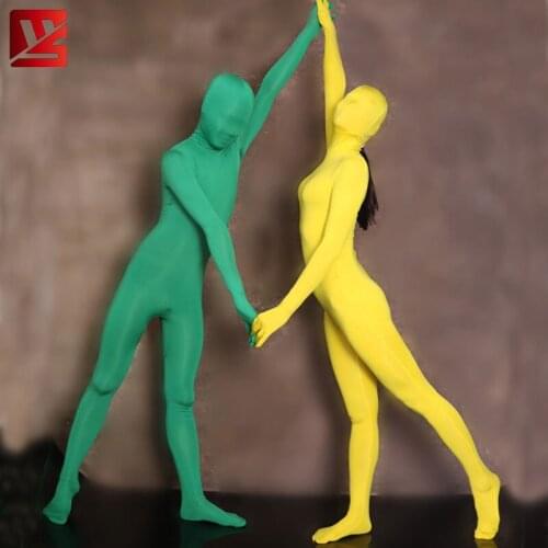 MEISE Cosplay Full Body Shiny Leotard Women Bodysuit Lycra Full Body Pantyhose Catsuit Erotic Lingerie Gay Wear Plus Size F60