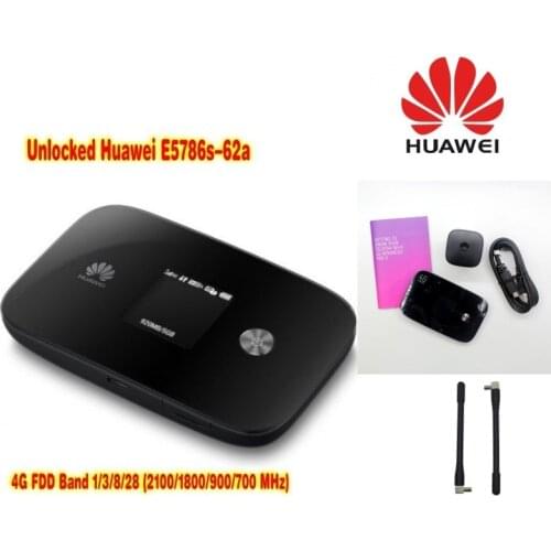 New Arrival Original Unlock LTE FDD 300Mbps E5786 4G LTE Wireless Router And 4G LTE Cat6 Mobile WiFi Hotspot