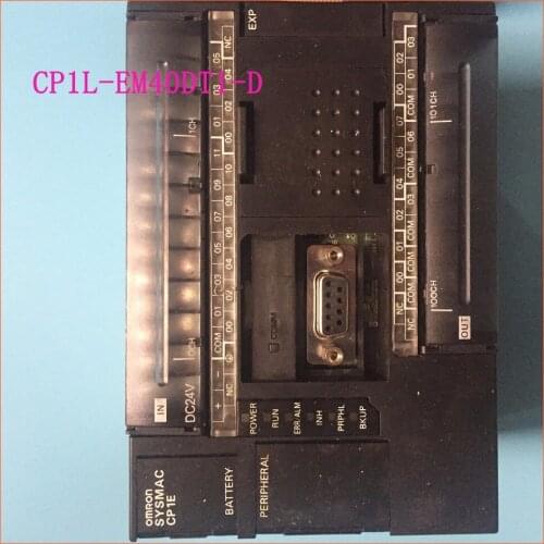 CP1L-EM40DT1-D Original PLC CONTROLLER New PLC CPU DC input 24 point transistor output 16 point EM40DT1