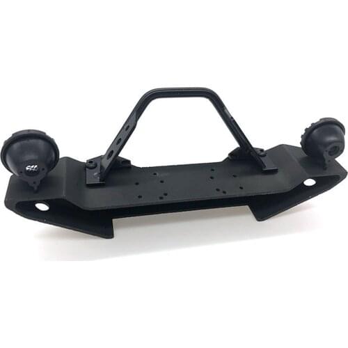 RC Bumper w/ LED Light for TRX4 SCX-10 SCX10 III 90046 1:10 RC Crawler Car Model
