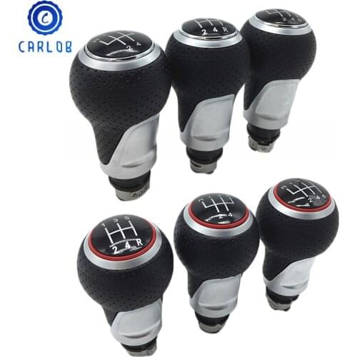 Gear shift knob Lever Stick Handball For Audi A3 A4 B6 B7 B8 A6 S4 8K A5 8T Q5 8R S Line /Ibiza 6J /Seat Leon /Golf MK4 / Passat