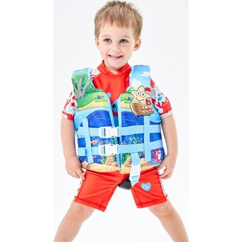 Children Swimming Life Vest Safety Swimming Pool floats Buckle kids Swimming Exercise Equipment Life Jacket 2~9 Years M L