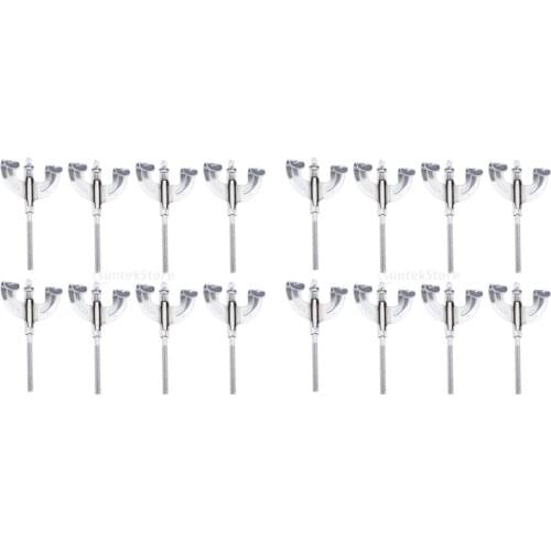16 Pieces of Bass Drum Hook And Ties, Percussion Accessories for