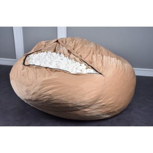 7ft Dropshipping Living Room Memory Foams Liner Home Furniture Sofa Bean Bag Chair cover only