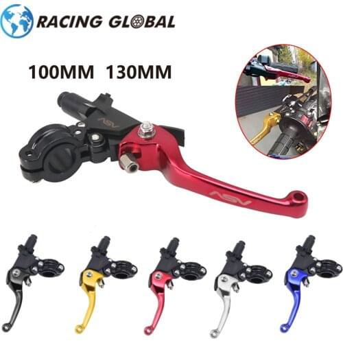 ALCON-Racing 22mm Brake Clutch Levers ASV F3 Adjustable 100mm 130mm for Motorcycle ATV Left Side Brake Motorcycle Accessories
