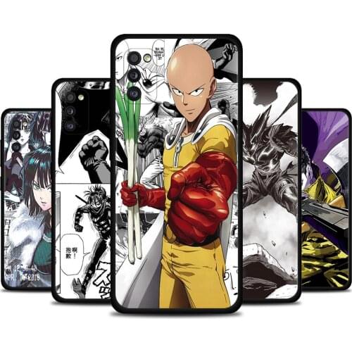 Onepunchman Case Samsung A72 A71 A52 A51 A42 A91 A41 A32 A31 A21s A21 EU A12 A11 A02 A02s A01 Shell Black Cover