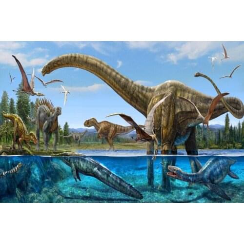 Tyrannosaurus Rex The wooden puzzle 1000 pieces ersion jigsaw puzzle white card adult childrens educational toys