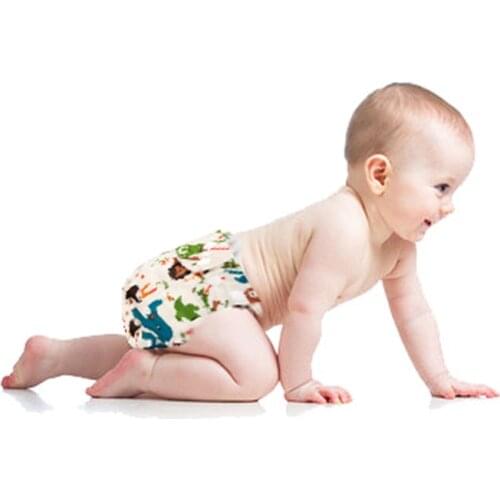 Baby Diapers Cotton Training Pants Panties Reusable Diapers Nappies Underwear Changing Pads Ecological Diapers Cloth Diapers