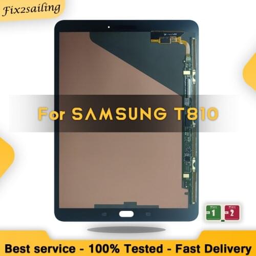 For Samsung Galaxy Tab S2 T810 T815 T813 T819 T817 SM-T810 9.7" LCD Display Touch Screen Assembly Panel Replacement For T810